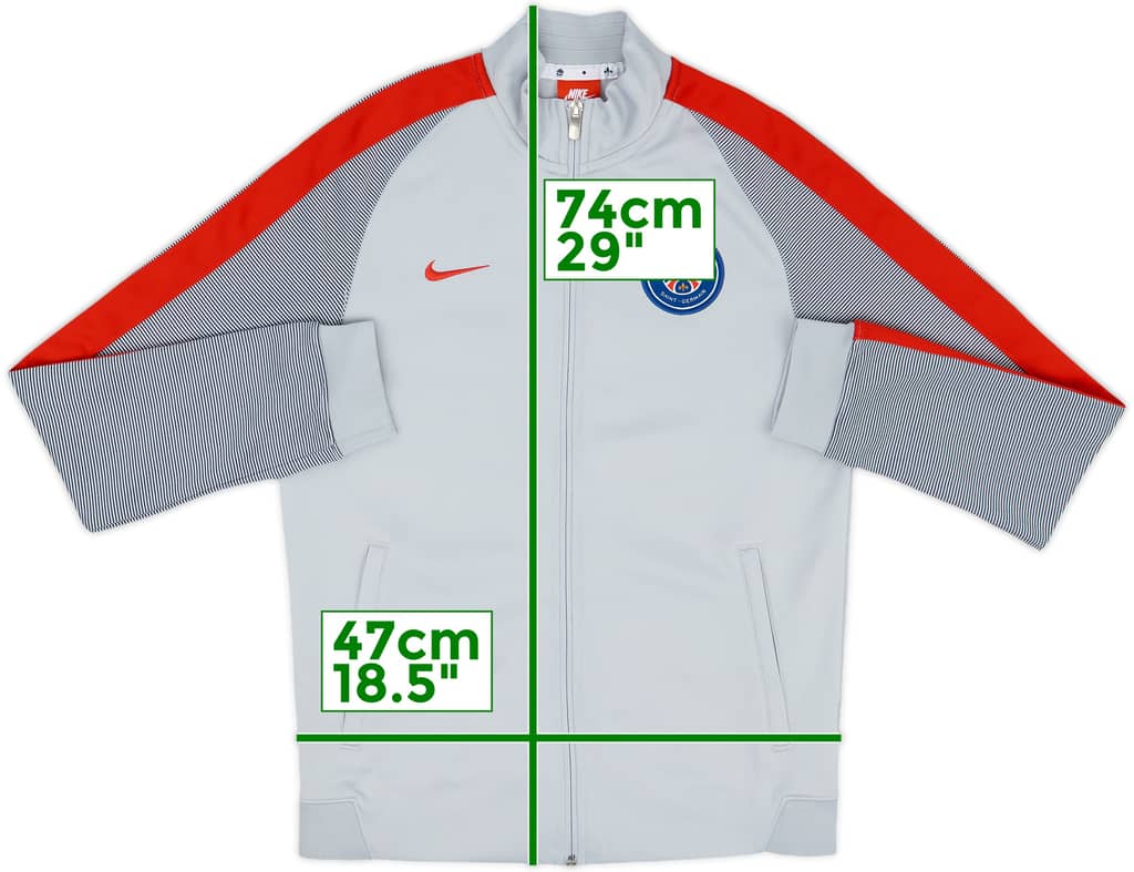 2017-18 Paris Saint-Germain Nike Track Jacket - 9/10 - (S)