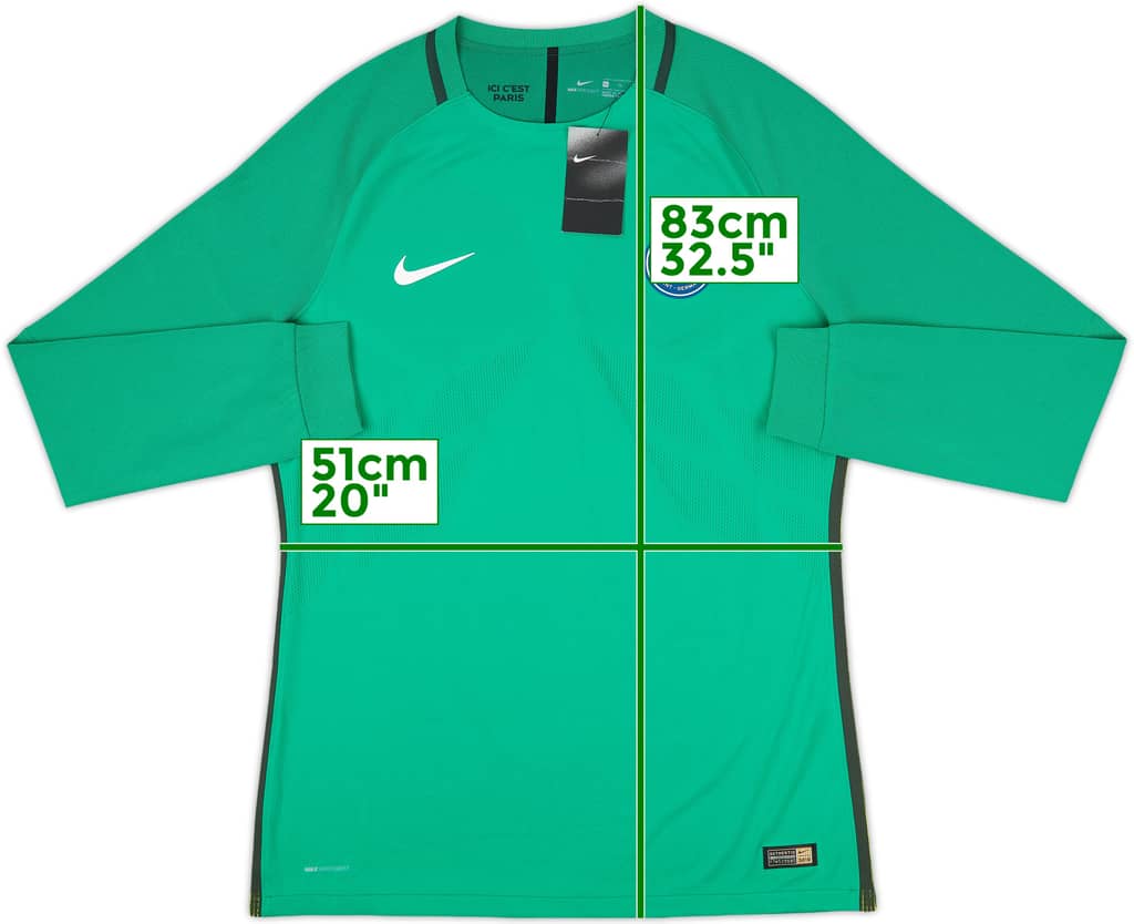 2016-17 Paris Saint-Germain Player Issue GK Shirt (L)