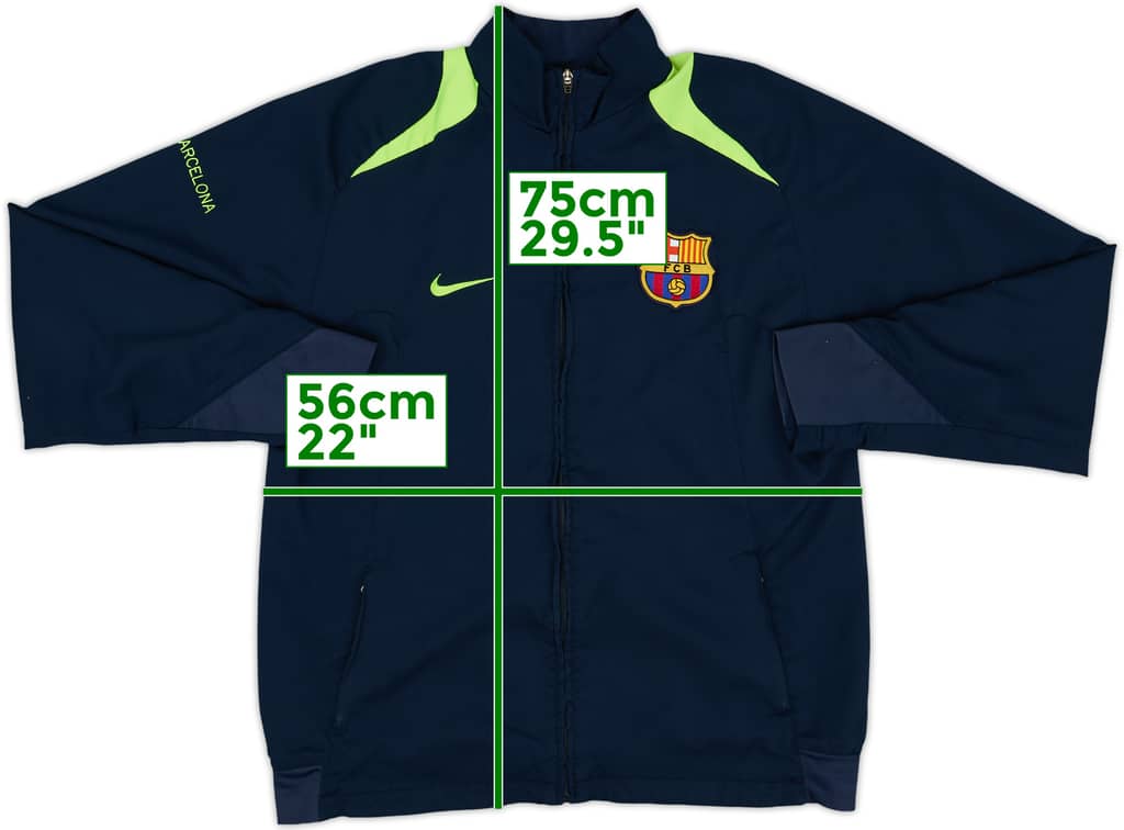 2005-06 Barcelona Nike Track Jacket - 6/10 - (L)