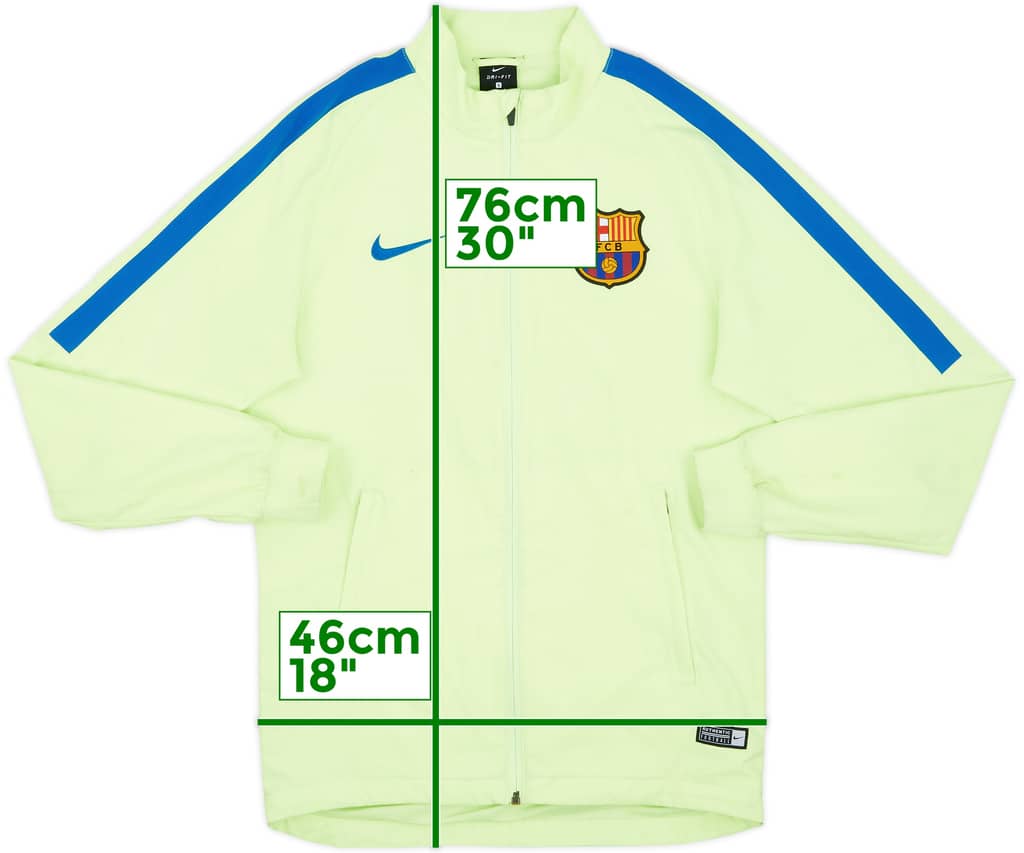 2017-18 Barcelona Nike Track Jacket - 8/10 - (S)