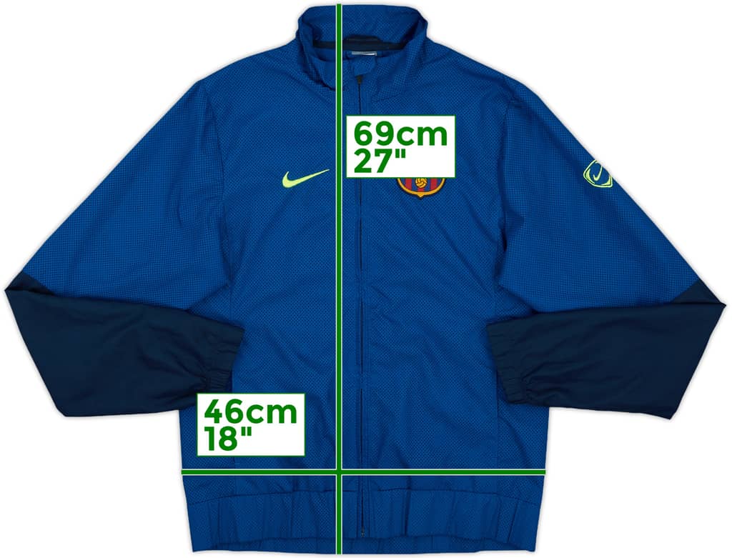 2009-10 Barcelona Nike Track Jacket - 8/10 - (S)