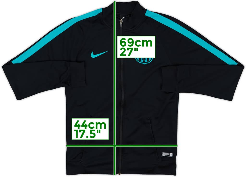 2016-17 Barcelona Nike Track Jacket - 7/10 - (S)