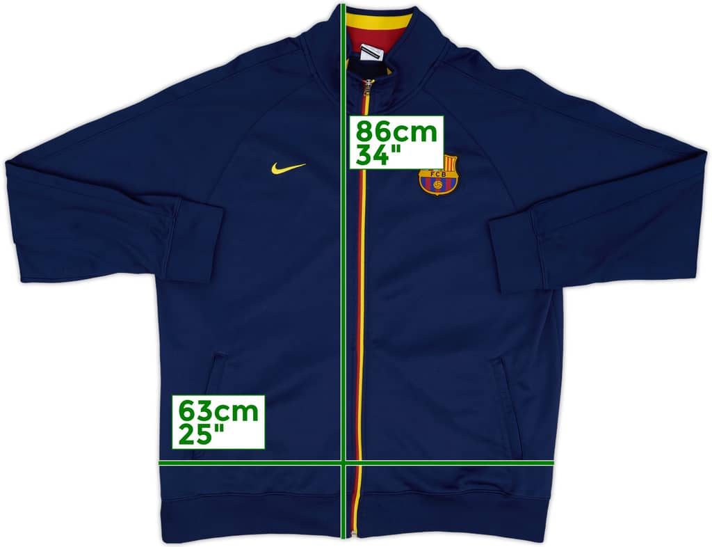 2012-13 Barcelona Nike Track Jacket - 8/10 - (XXL)