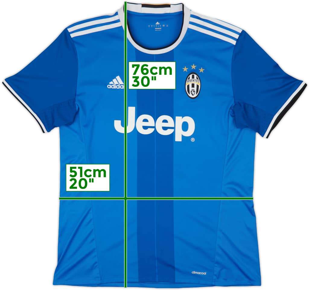 2016-17 Juventus Away Shirt - 6/10 - (L)