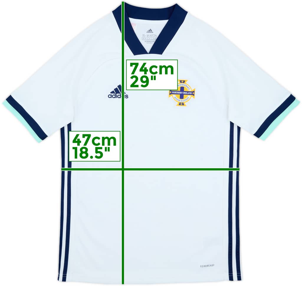 2020-21 Northern Ireland Away Shirt - 7/10 - (XL.Boys)