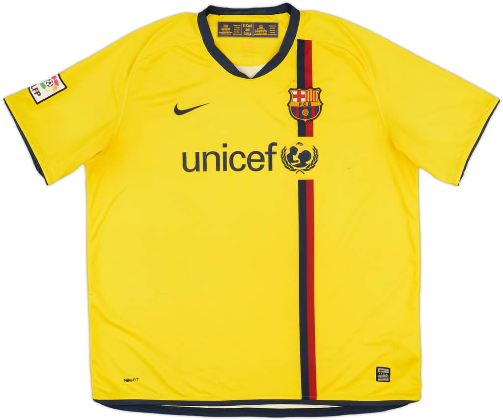 2008-10 Barcelona Away Shirt - 5/10 - (XXL)