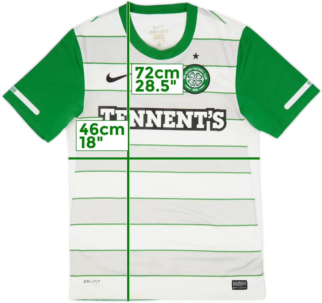 2011-12 Celtic Away Shirt - 6/10 - (S)