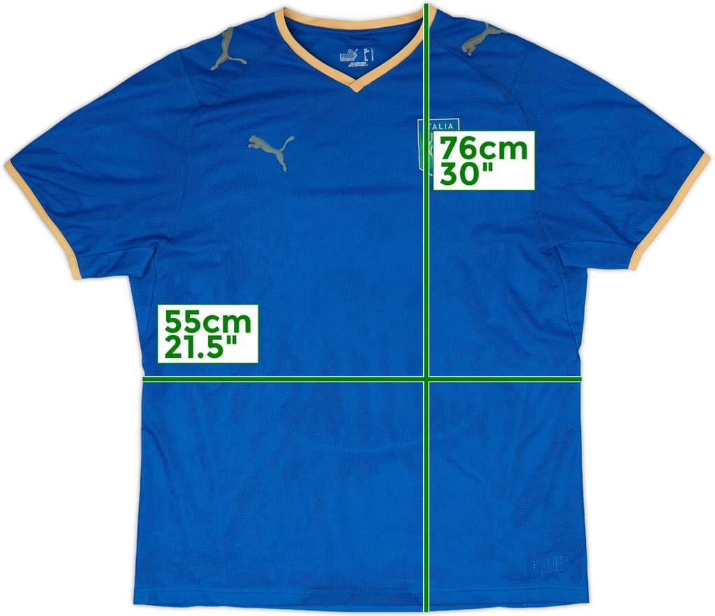 2007-08 Italy Home Shirt - 5/10 - (L)