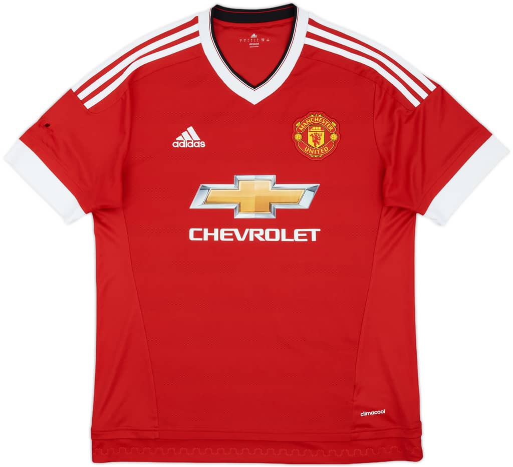 2015-16 Manchester United Home Shirt - 5/10 - (L)