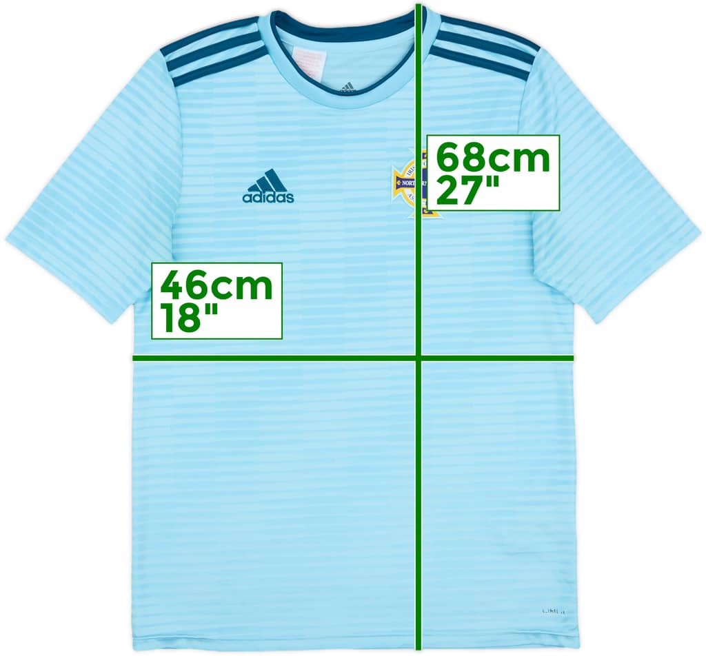 2018-19 Northern Ireland Away Shirt - 8/10 - (XL.Boys)
