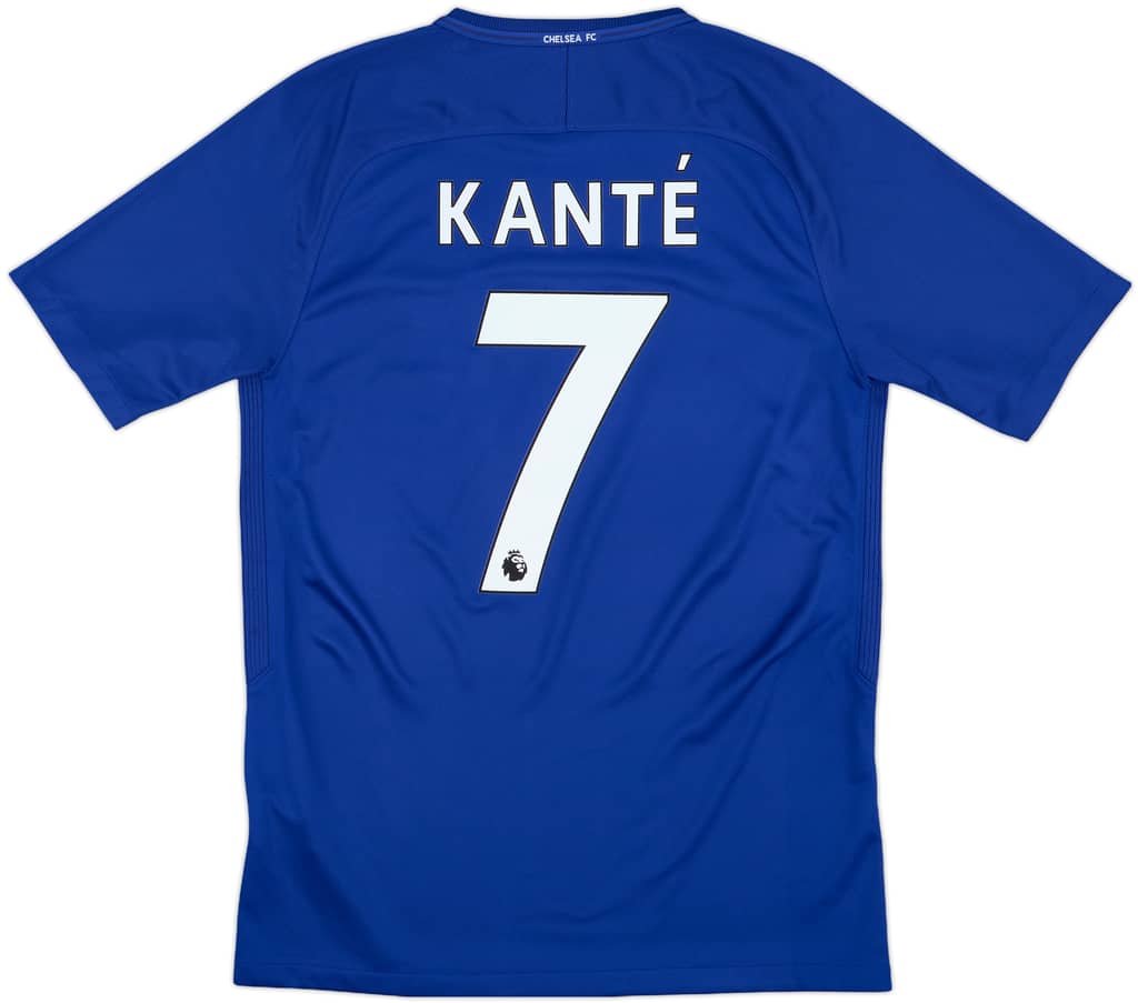 2017-18 Chelsea Home Shirt Kante #7 - 8/10 - (S)