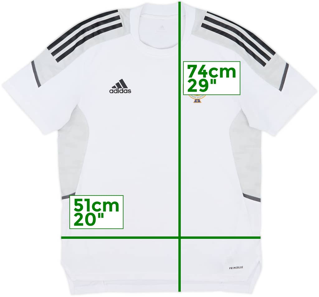 2021-22 Northern Ireland adidas Training Shirt - 7/10 - (M)