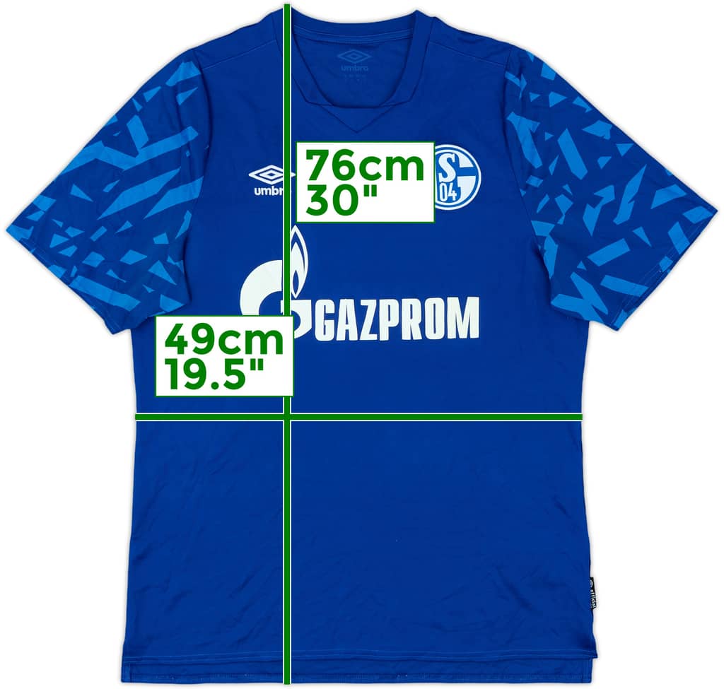 2019-20 Schalke Home Shirt - 8/10 - (L)
