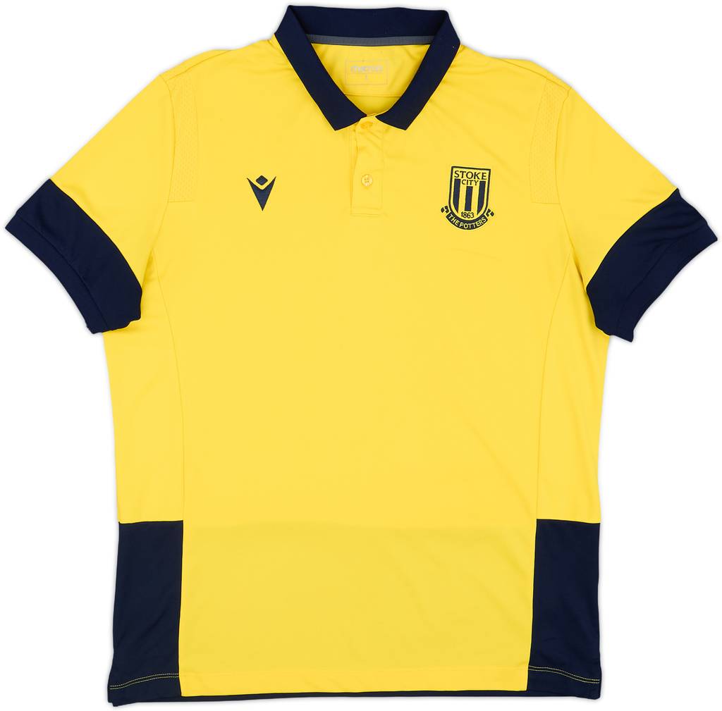 2020-21 Stoke City Macron Polo Shirt - 6/10 - (L)