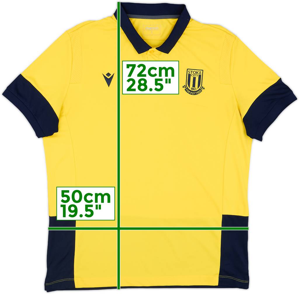 2020-21 Stoke City Macron Polo Shirt - 6/10 - (L)