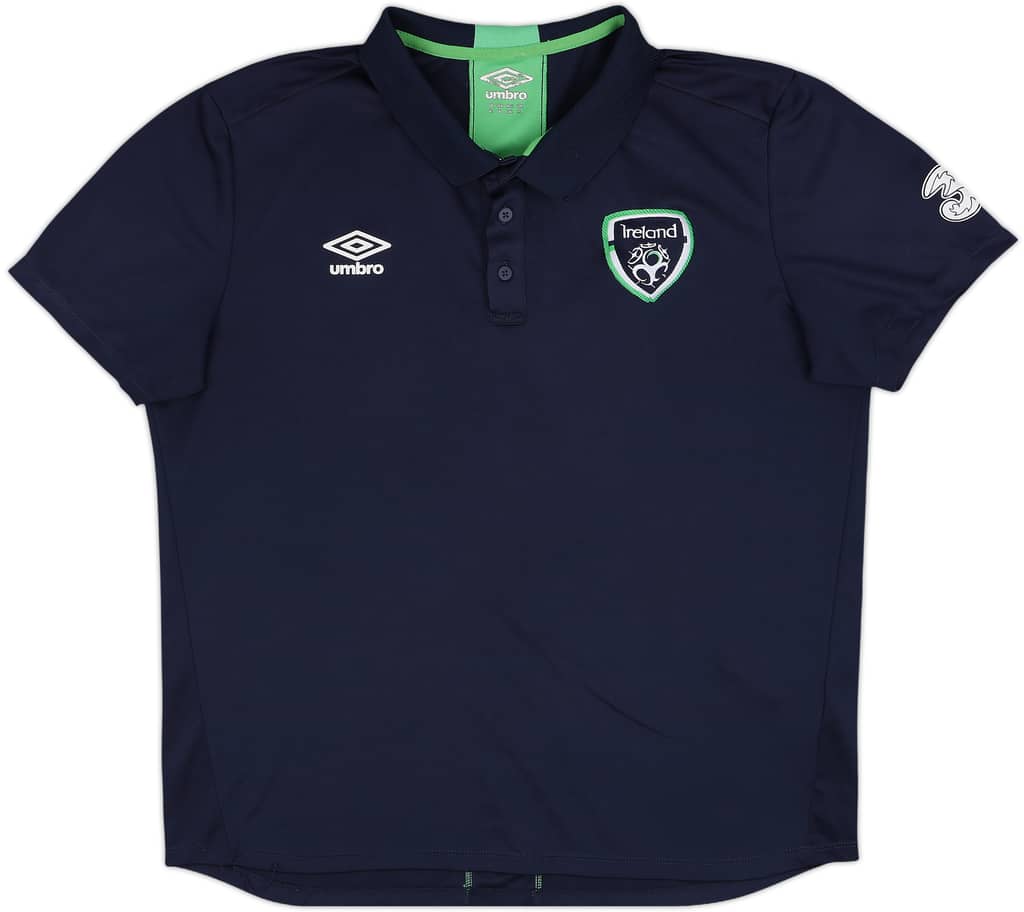 2014-15 Ireland Umbro Polo Shirt - 9/10 - (XL)