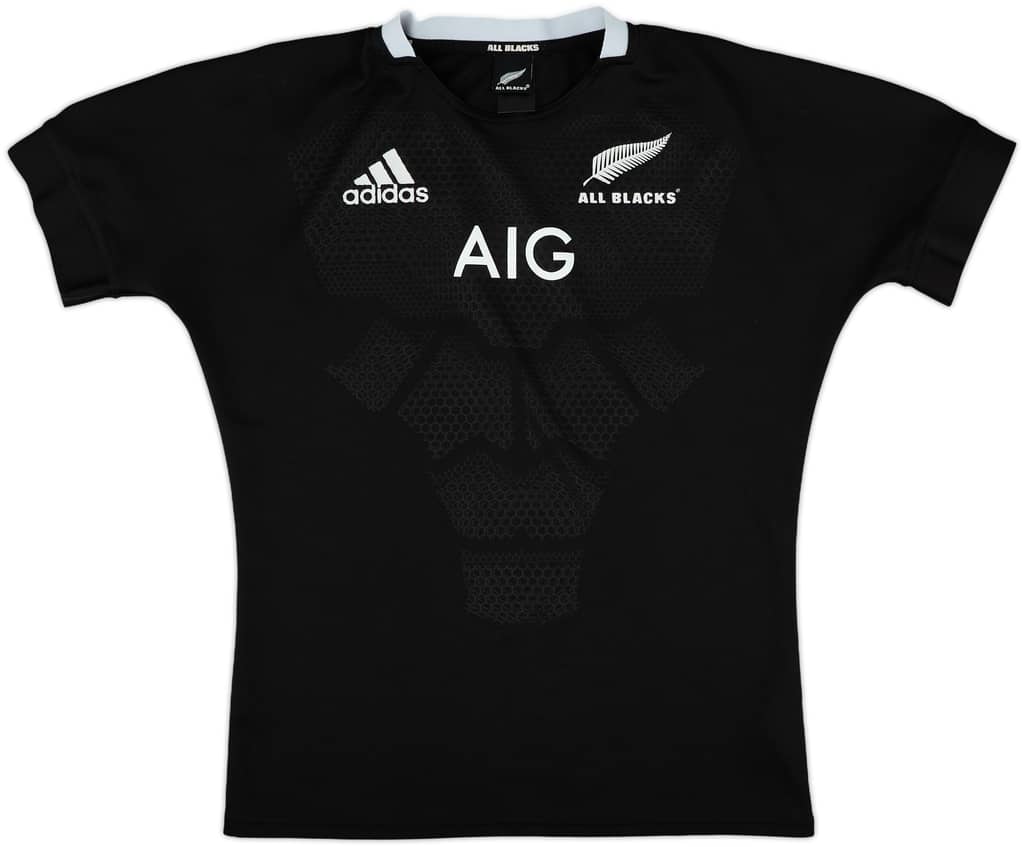 2018-19 New Zealand Rugby Home Shirt - 8/10 - (L)