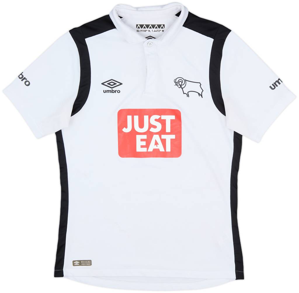 2016-17 Derby County Home Shirt - 7/10 - (S)