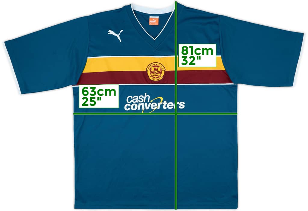 2011-12 Motherwell Third Shirt - 9/10 - (3XL)