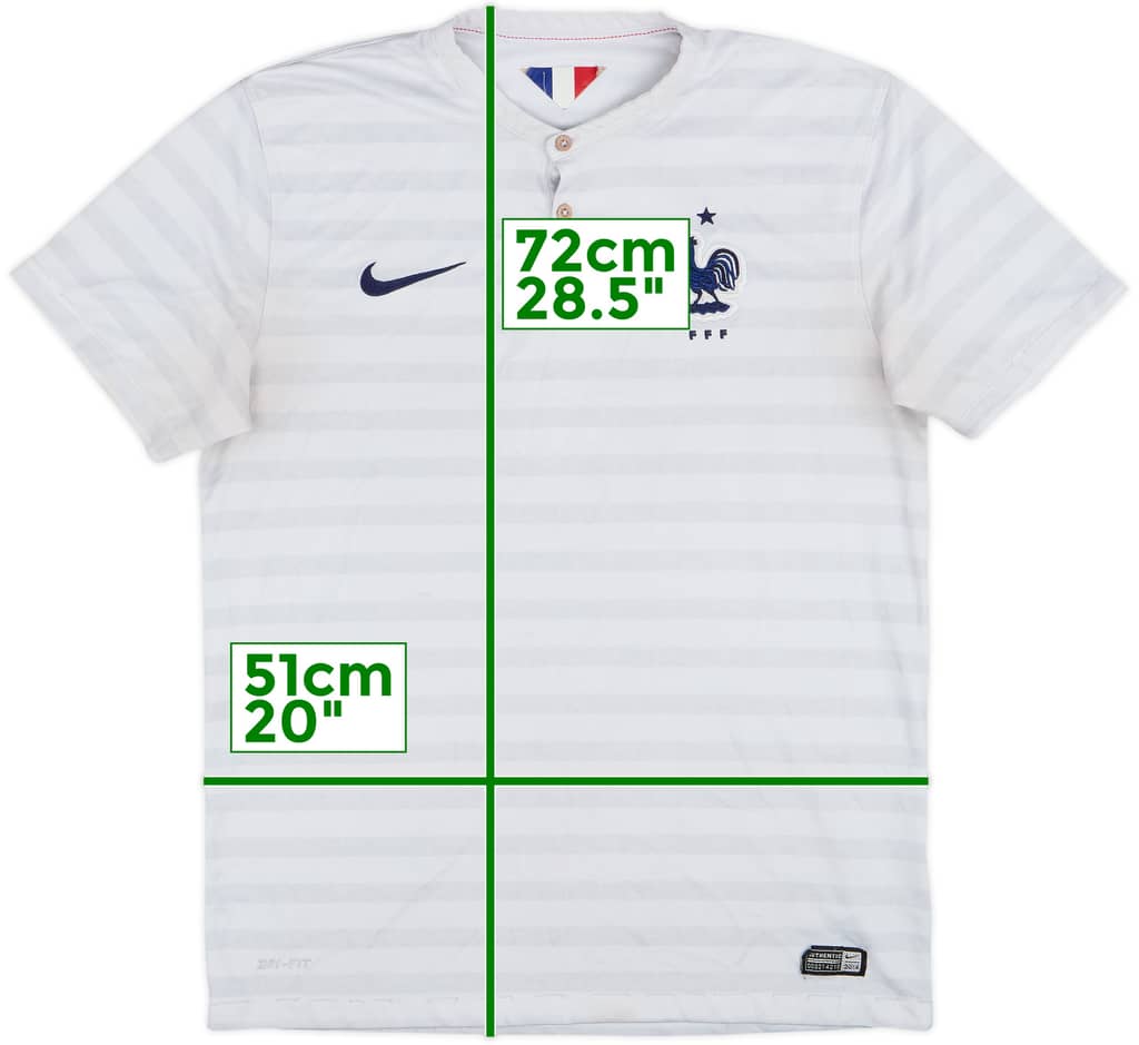 2014-15 France Away Shirt - 5/10 - (M)