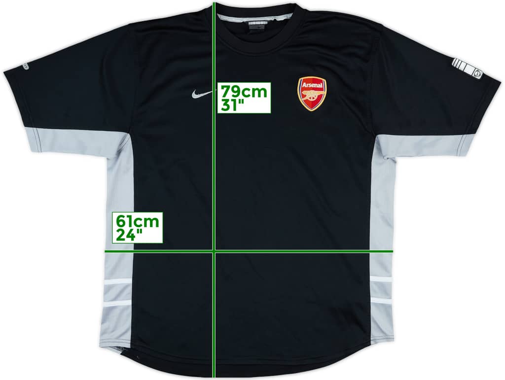 2002-04 Arsenal Nike Training Shirt - 7/10 - (XL)