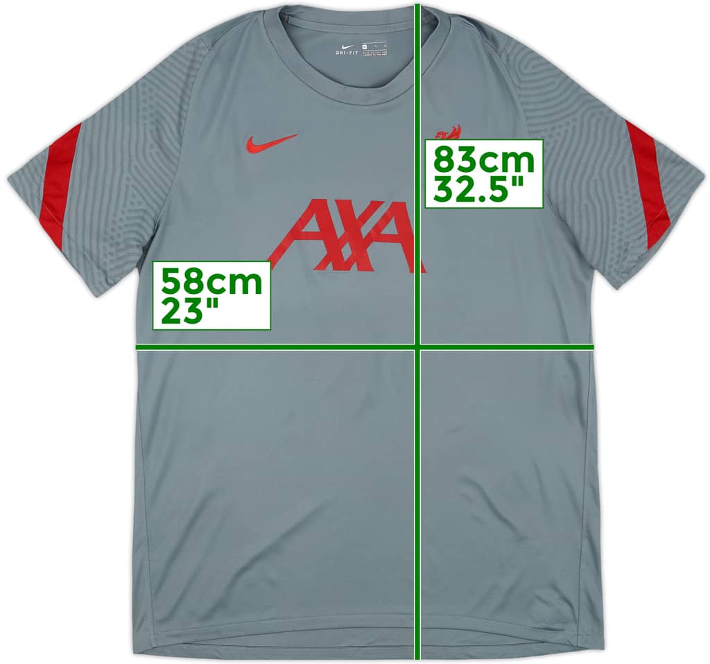 2020-21 Liverpool Nike Training Shirt - 7/10 - (XL)