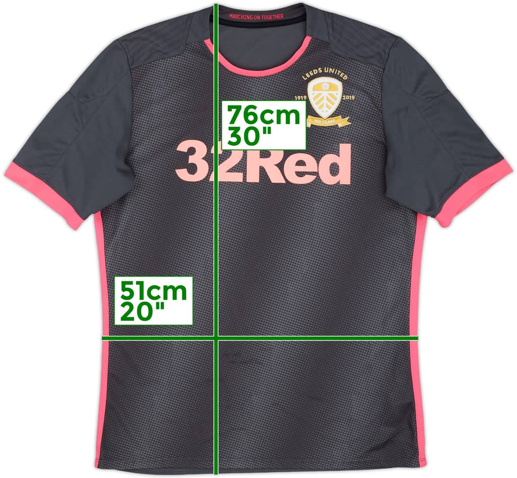 2019-20 Leeds United Away Shirt - 4/10 - (L)