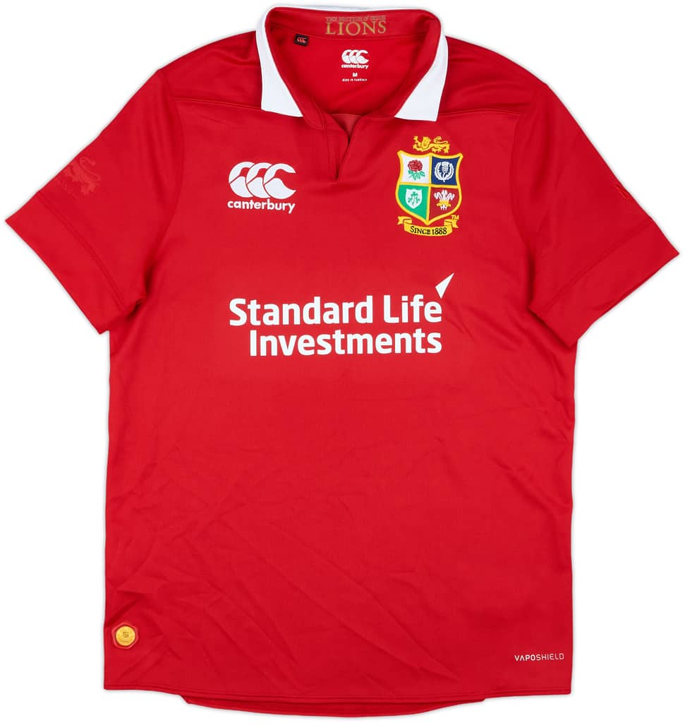 2017 British & Irish Lions Rugby Home Shirt - 9/10 - (M)