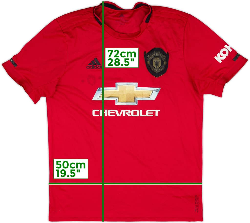 2019-20 Manchester United Home Shirt - 5/10 - (M)