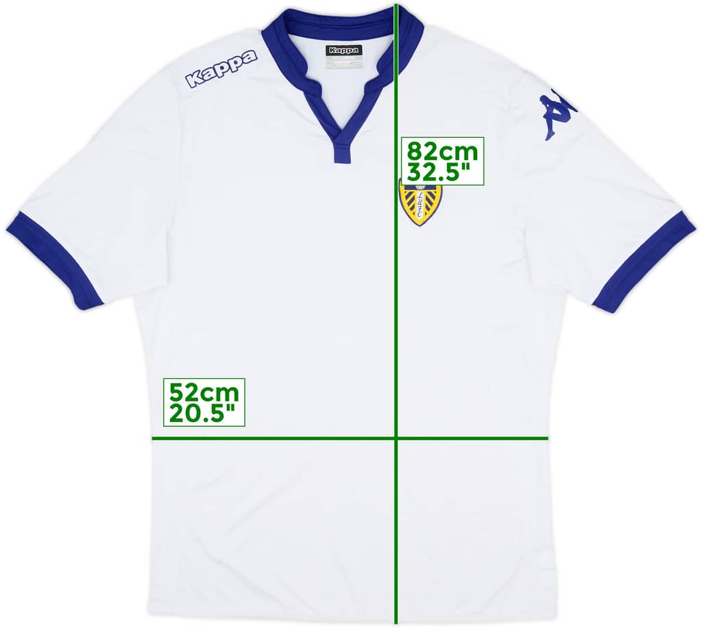 2015-16 Leeds United Home Shirt - 5/10 - (XXL)