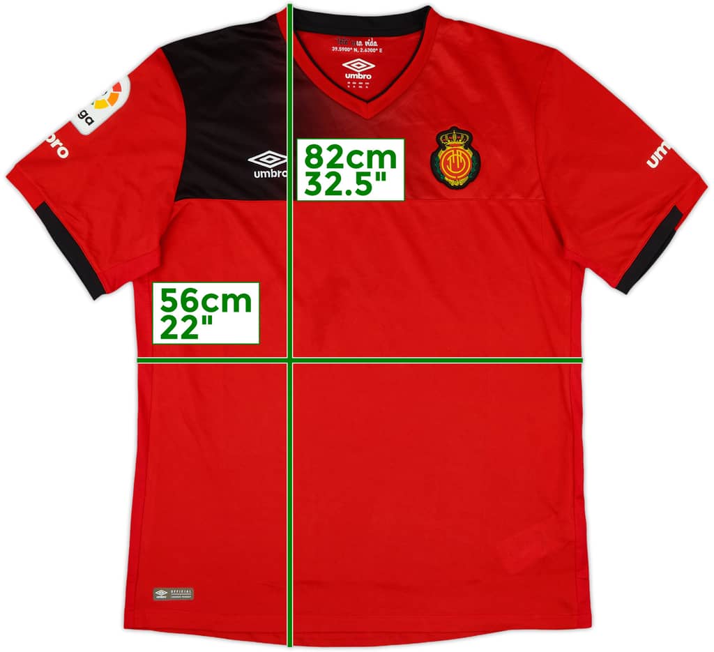 2016-17 Mallorca Home Shirt - 8/10 - (XL)