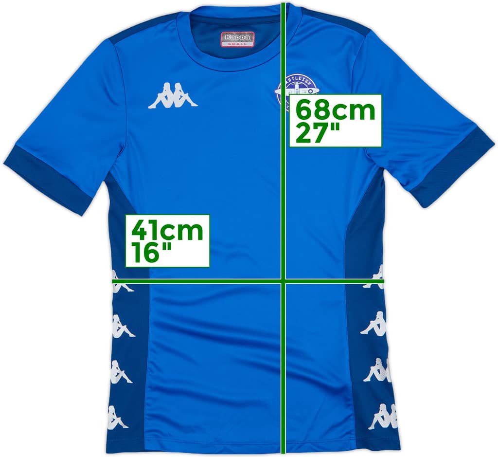 2020-21 Eastleigh Kappa Training Shirt - 7/10 - (S)