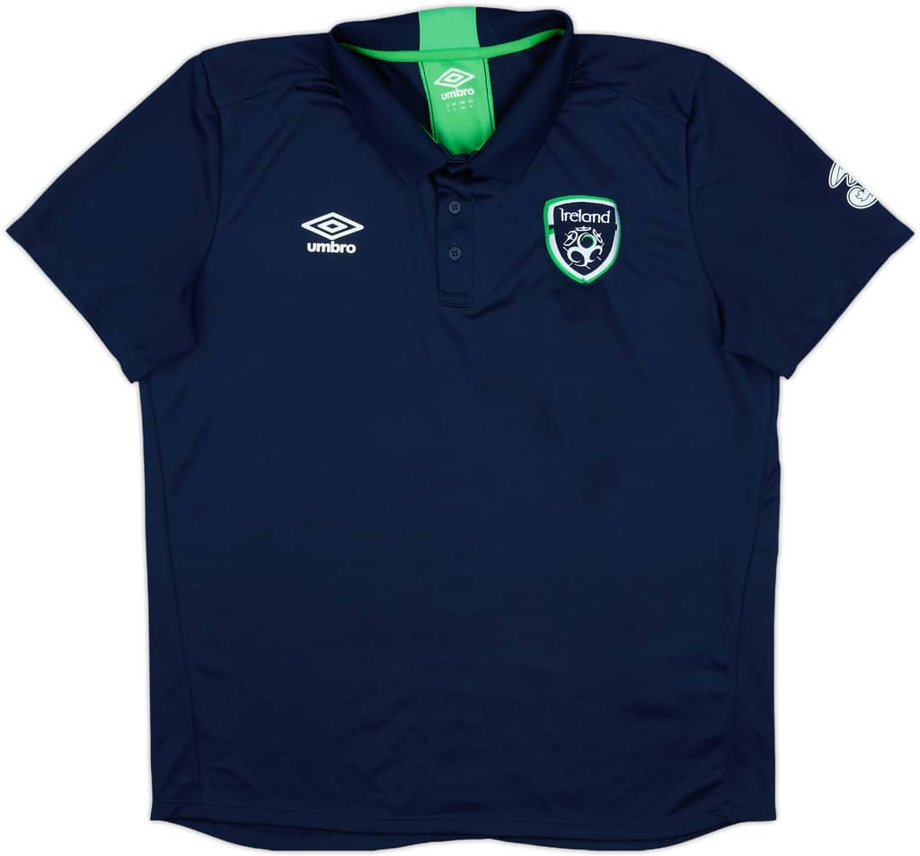 2014-15 Ireland Umbro Polo Shirt - 9/10 - (XL)