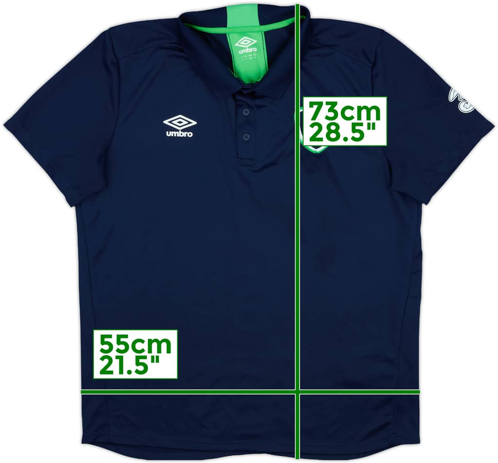 2014-15 Ireland Umbro Polo Shirt - 9/10 - (XL)
