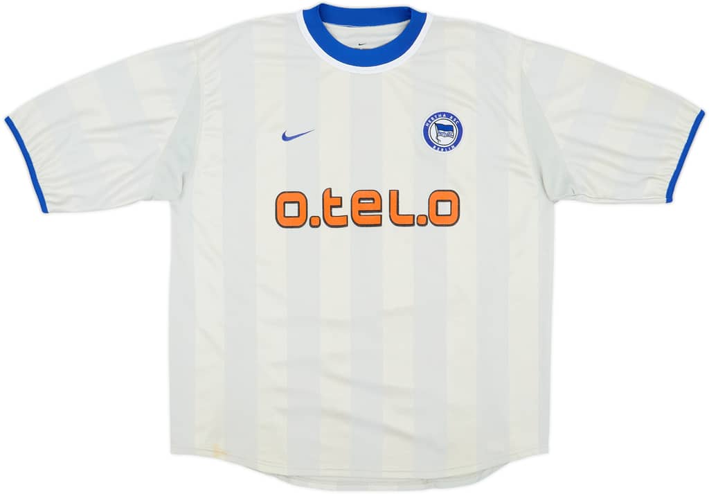 2000-01 Hertha Berlin Away Shirt - 7/10 - (XL)