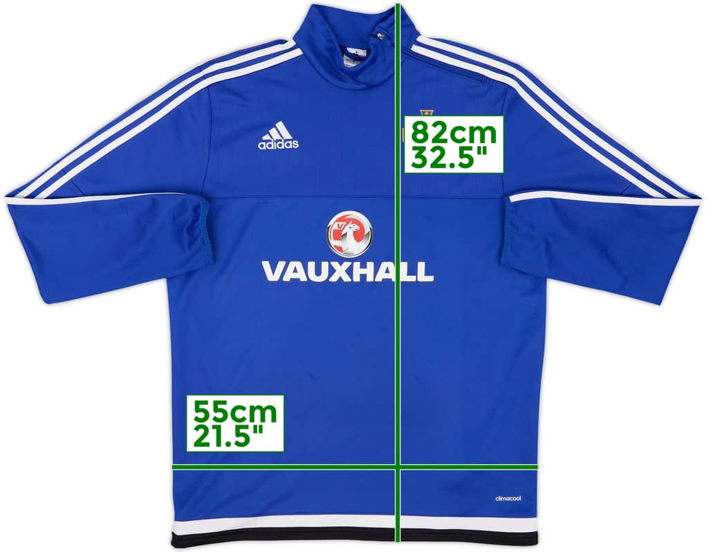 2015-16 Northern Ireland adidas 1/4 Zip Drill Top - 7/10 - (L)