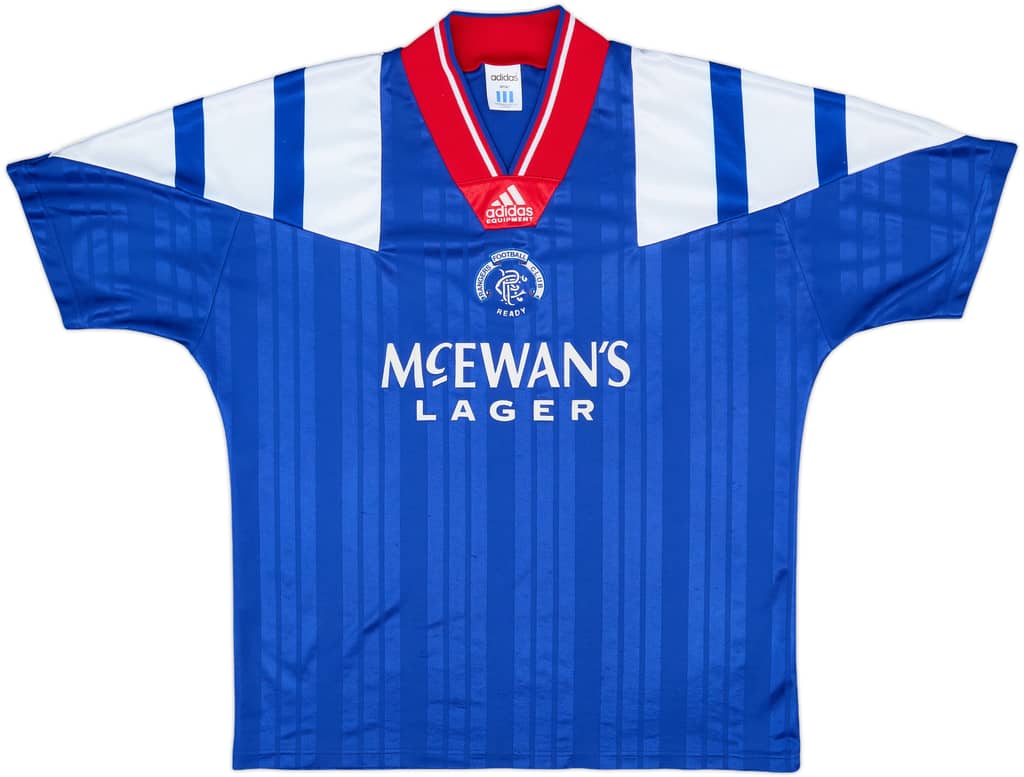 1992-94 Rangers Home Shirt - 9/10 - (M/L)