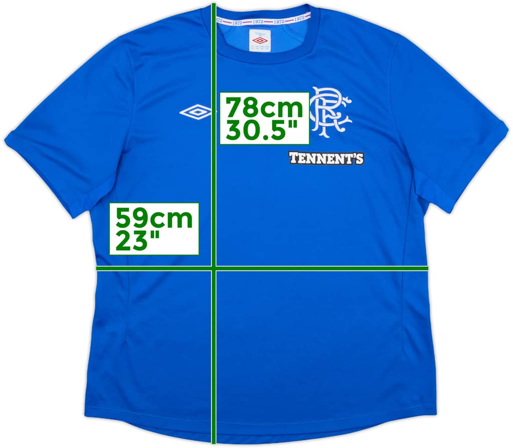 2012-13 Rangers Home Shirt - 8/10 - (XXL)