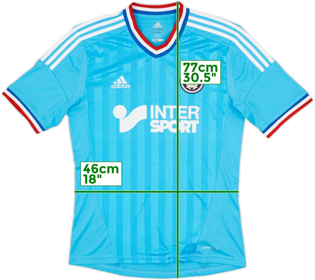 2012-13 Olympique Marseille Away Shirt - 8/10 - (M)