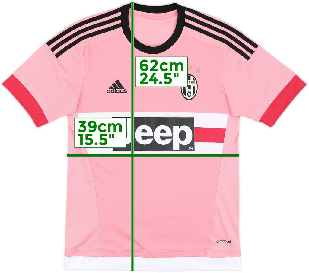 2015-16 Juventus Away Shirt - 8/10 - (S)