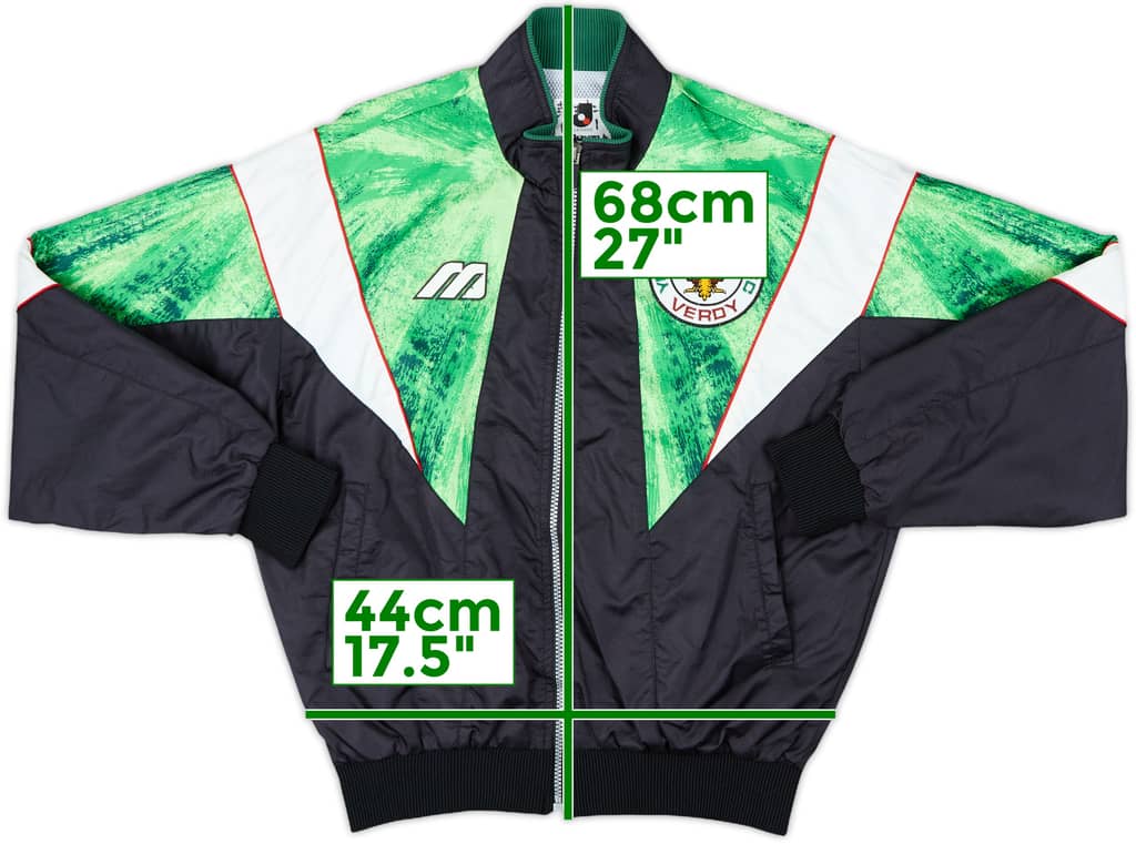 1993-95 Verdy Kawasaki Mizuno Track Jacket - 9/10 - (M)