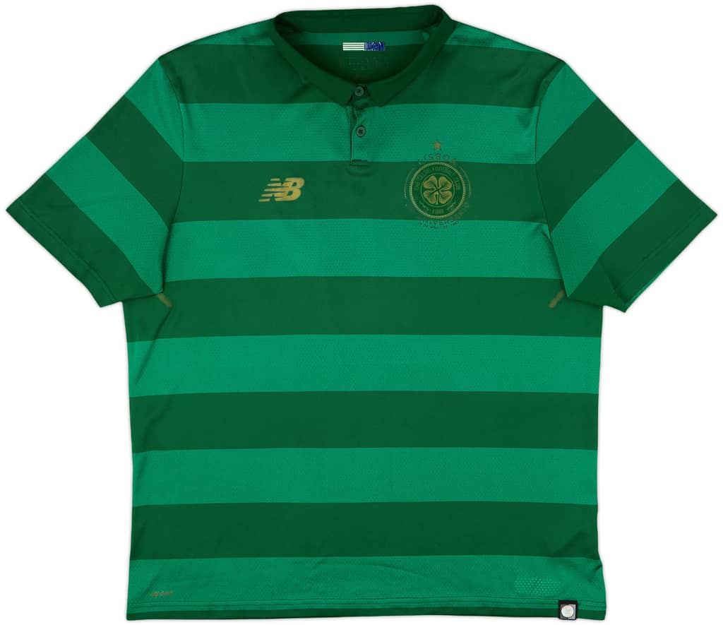 2017-18 Celtic 'Lisbon Lions 50th Anniversary' Away Shirt - 5/10 - (XL)