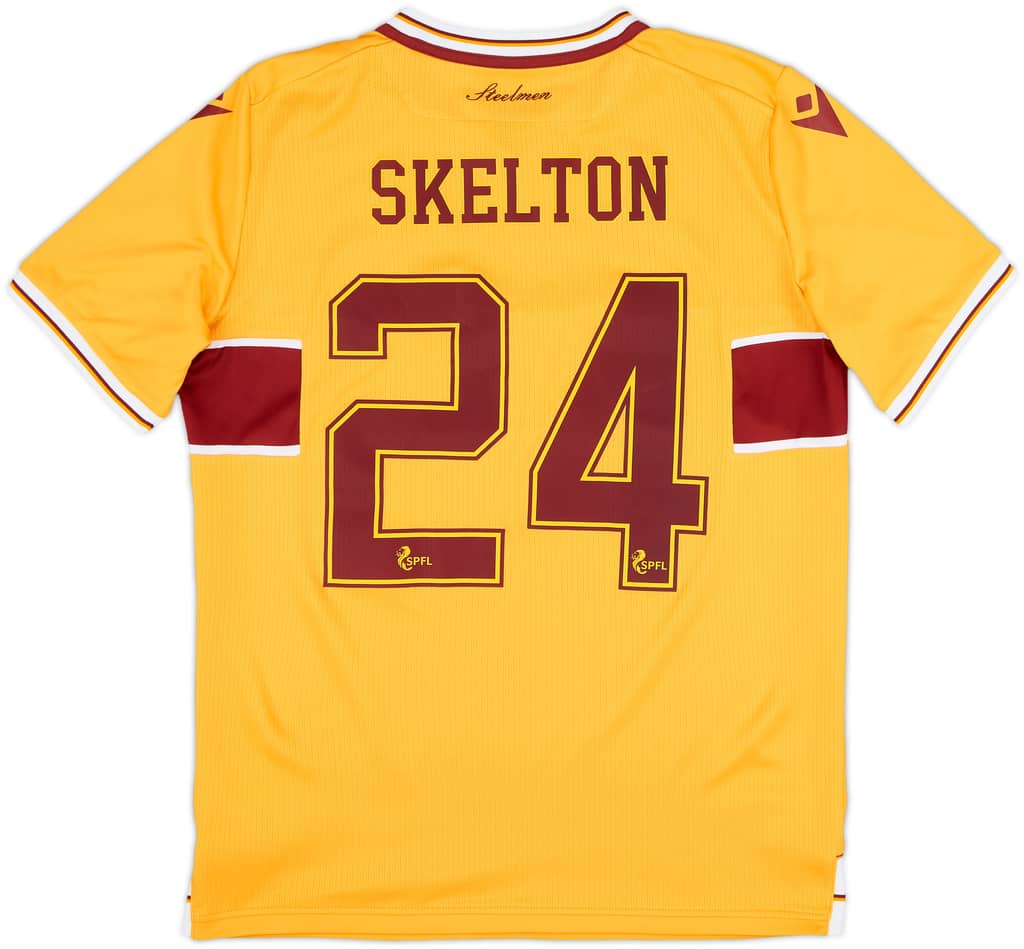 2021-22 Motherwell Women's Home Shirt Skelton #24 - 7/10 - (Men's S)