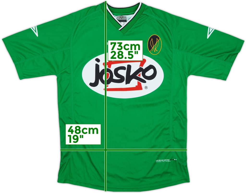 2001-02 SV Ried Umbro Training Shirt - 8/10 - (M)