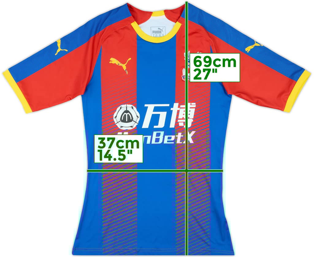 2018-19 Crystal Palace Home Shirt - 5/10 - (M)