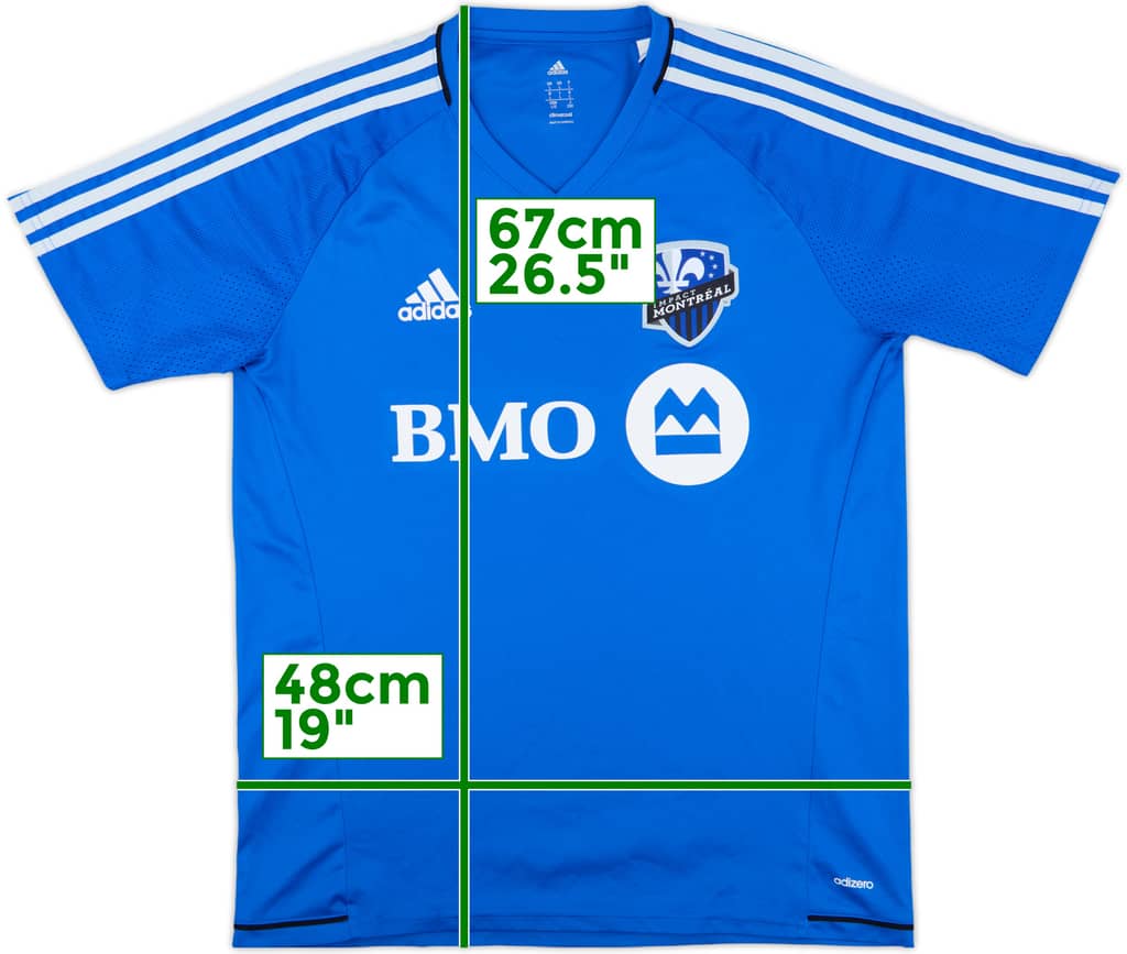 2016 Montreal Impact adizero Training Shirt - 9/10 - (L)