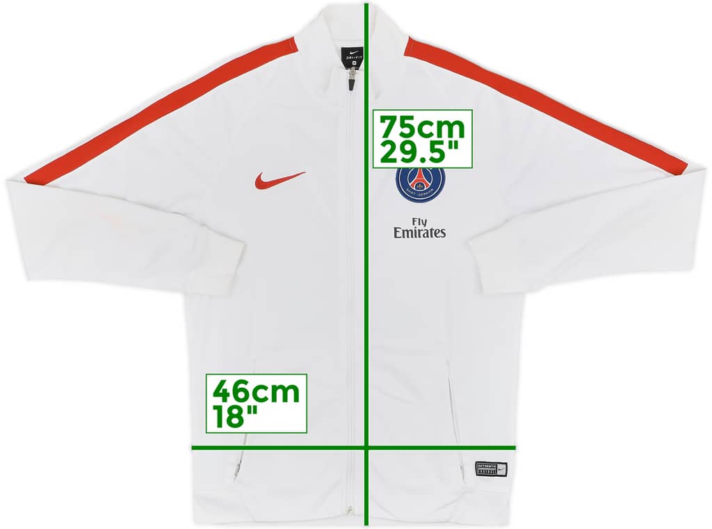 2016-17 Paris Saint-Germain Nike Track Jacket - 8/10 - (M)