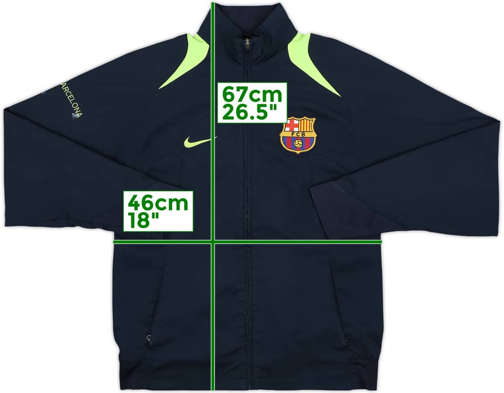 2005-06 Barcelona Nike Track Jacket - 6/10 - (S)