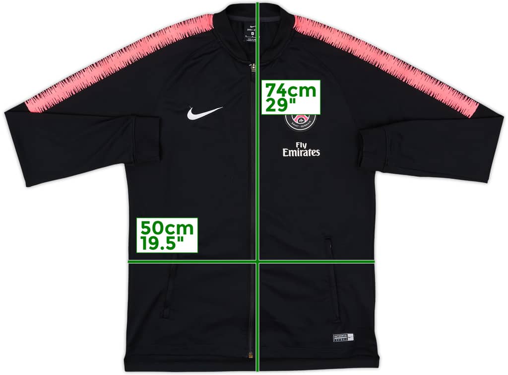 2018-19 Paris Saint-Germain Nike Track Jacket - 8/10 - (M)