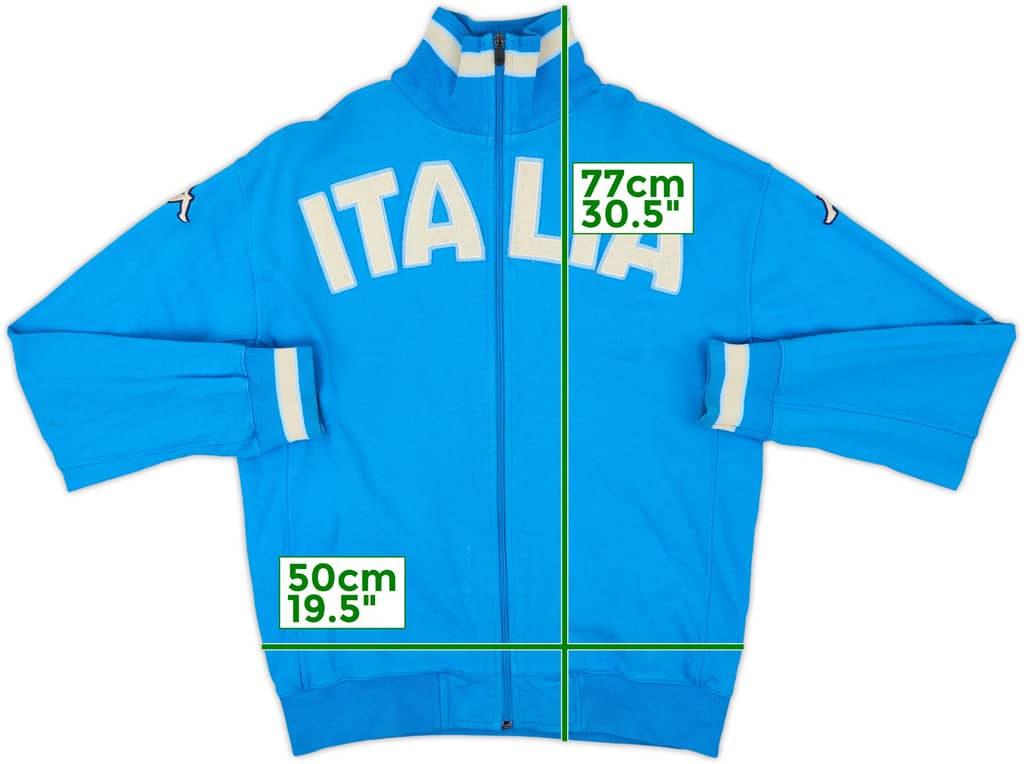 2009-10 Italy Kappa Track Jacket - 8/10 - (XL)